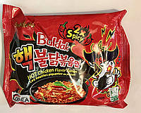 Корейская лапша очень острая со вкусом курицы SAMYANG 2X Spicy Buldak Hot Chicken Flavor Ramen 140g