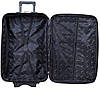 Комплект валіз і кейс Bonro Style (маленький). Колір чорно-червоний., фото 3
