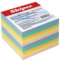 Папір для нотаток Skiper кольоровий, Люкс 85 х 85 мм 800 л SK-3411