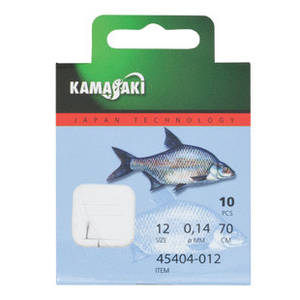 Гачок з повідцем Kamasaki SODE BN №16, 10шт