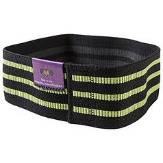 Стрічка еластична чорно-зелена VALEO 70x8 см