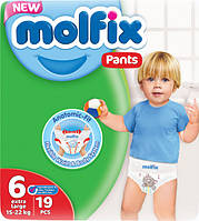 Підгузки-трусики для дітей Molfix Twin 6 extra large 15-22 кг 19 шт