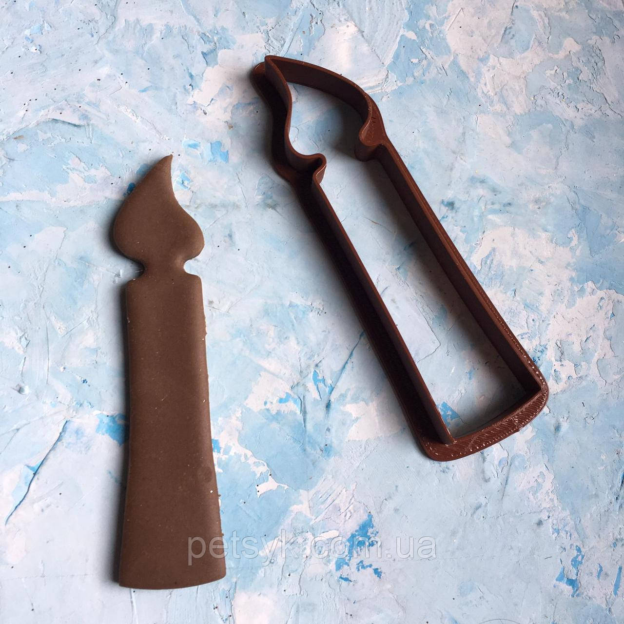 Вирубка для Пряників "Свічка #2" / Вырубка - Формочка для Пряников ...