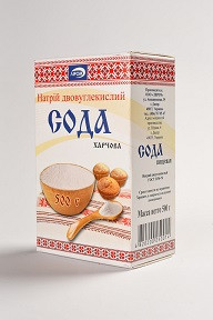 Сода харчова 0,5 кг Україна (30 пач)