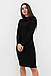 Ангорове плаття з хомутиком Rebeka, чорний, фото 3