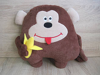 М'яка іграшка — подушка мавпа Чита ручна робота