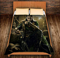 Плед с 3D принтом - Локі 150х200 см.