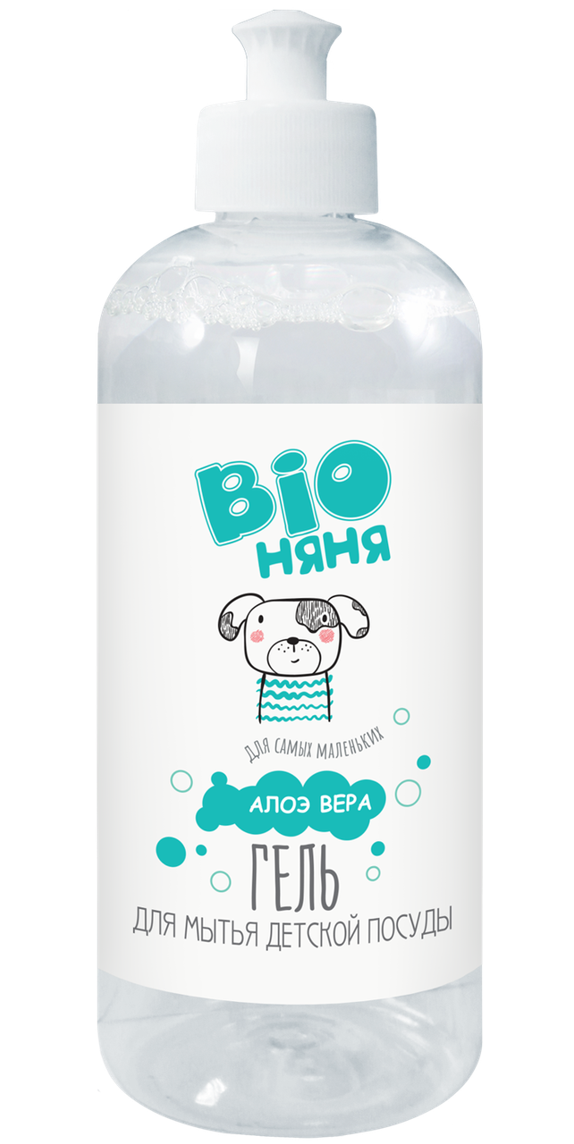Гель для миття дитячого посуду BIO Няня Алое Вера 500 мл