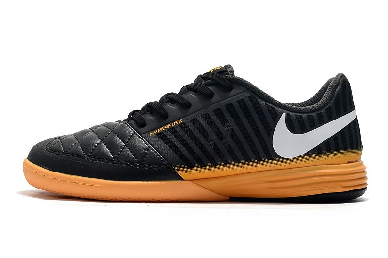 Футзалки Nike Lunar Gato II IC black/orange