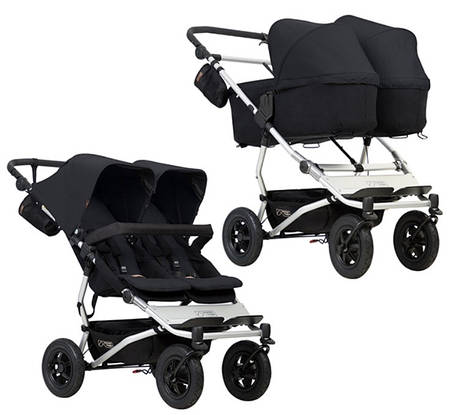 Коляска 2 в 1 для двійнят Mountain Buggy Duet, фото 2