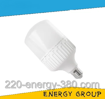 Лампа светодиодная высокомощная евросвет 40Вт 6400К (VIS 40-E40) - фото 1 - id-p1218896805