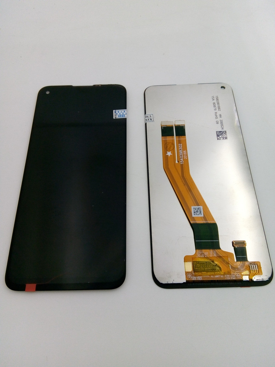 Дисплей для мобільного телефона Samsung A11 2020/A115/M11 2020/M115, чорний, з тачскрином, PLS TFT LCD, ORIG, фото 1