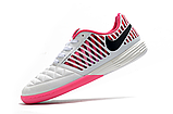 Футзалки Nike Lunar Gato II IC white/pink, фото 5