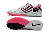 Футзалки Nike Lunar Gato II IC white/pink, фото 6