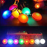 Світлодіодний LED ліхтарик для собак на нашийник Кулон брелок безпеки світиться на поводок Multibrand, фото 8