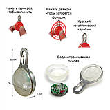 Світлодіодний LED ліхтарик для собак на нашийник Кулон брелок безпеки світиться на поводок Multibrand, фото 9