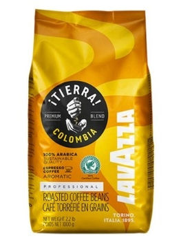 Кава в зернах LAVAZZA  TIERRA COLOMBIA, 1KG
