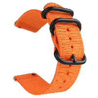 Нейлоновый ремешок Primo Traveller для часов Garmin Vivoactive 4 - Orange