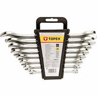 Набор рожковых ключей TOPEX 6-22 мм 8 шт Cr-V 35D656 Set-Tools