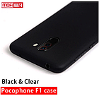 Чохол силіконовий для Xiaomi Pocophone F1 чорний, фото 6