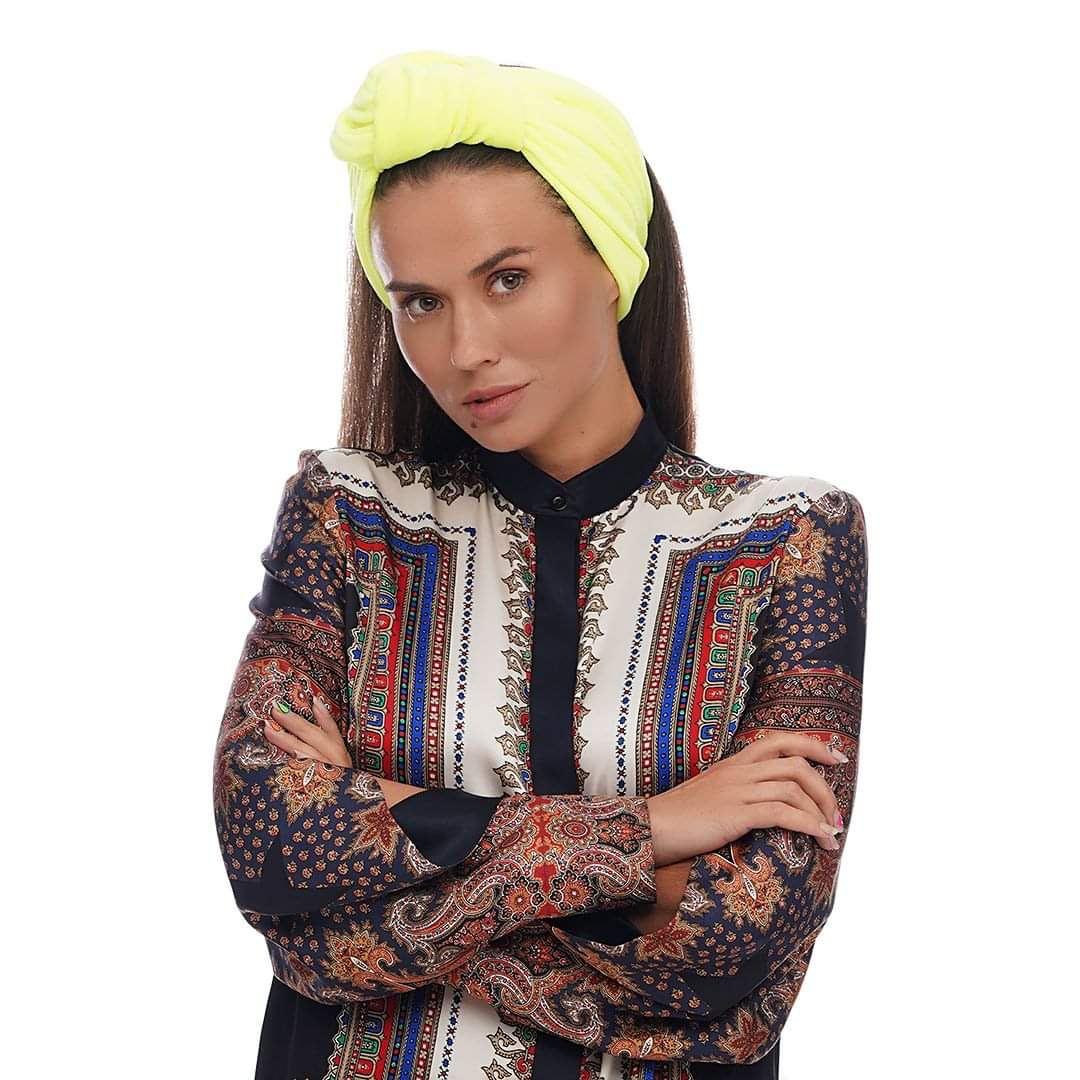 Тюрбан-обруч, пов'язка-обруч, пов'язка на голову, фото 1