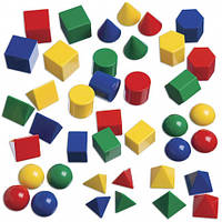 Набор маленьких геометрических фигур (40 шт) EDX Education