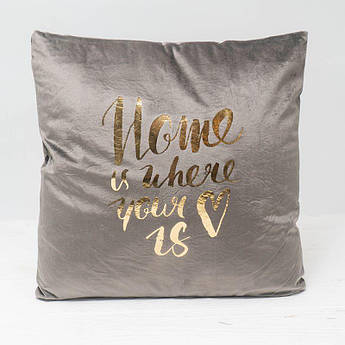 Подушка Young сіра