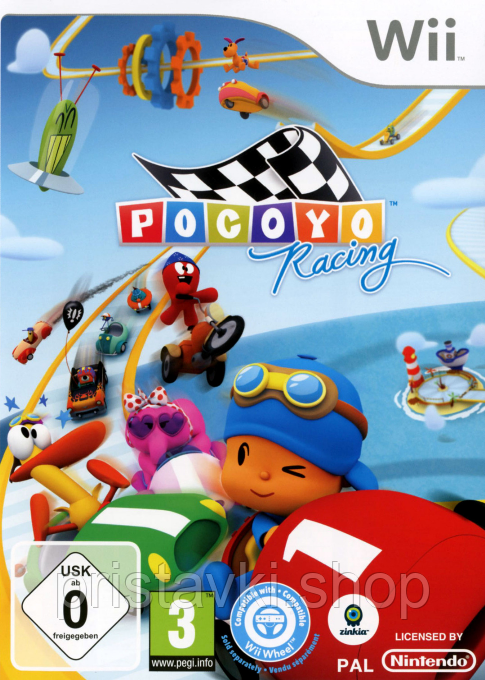 Pocoyo Racing Nintendo Wii, фото 1