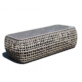 Столик журнальний для вулиці з техноротанга ручного плетіння Dynasty Skyline Design