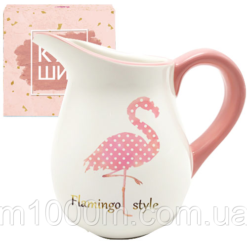 Керамічний Глечик Фдамінго 1150мл 700-09-13