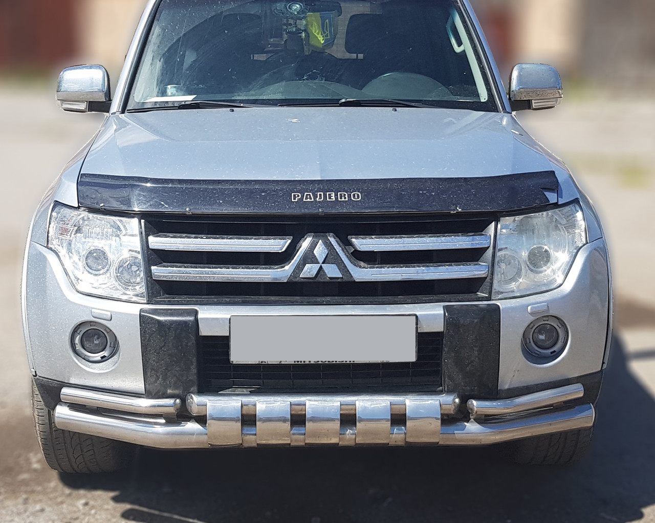 Кенгурник на Mitsubishi Pajero 4 (з 2006--) Мітсубісі Паджерро, фото 1