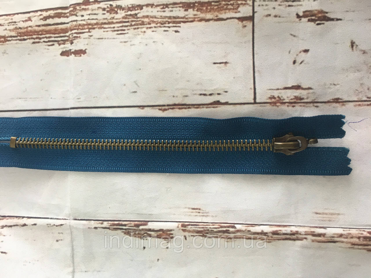 Блискавка метал нікель 50 шт, р16, фото 1