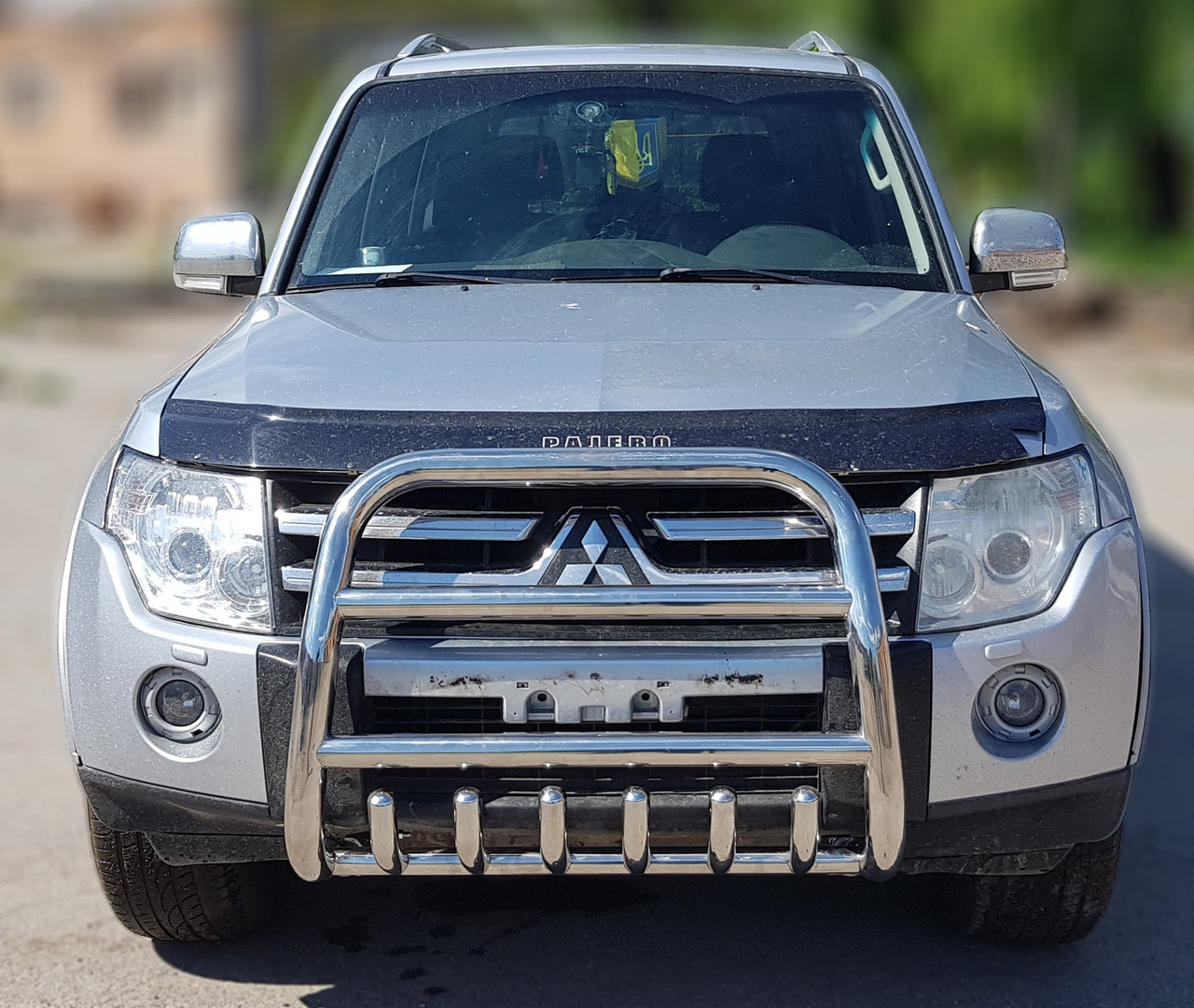 Кенгурник на Mitsubishi Pajero 4 (з 2006--) Мітсубісі Паджерро, фото 1