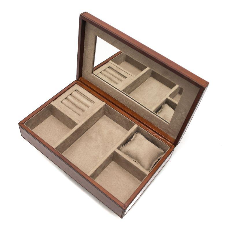 Кейс для драгоценностей средний кожаный, цена 7097 грн — Prom.ua (ID ...