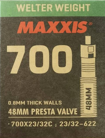 Камера Maxxis Welter Weight 700x23/32 FV 48mm RVC, фото 1