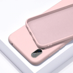 Чохол Silicone Case full для Huawei Y6 Prime 2018 Pink