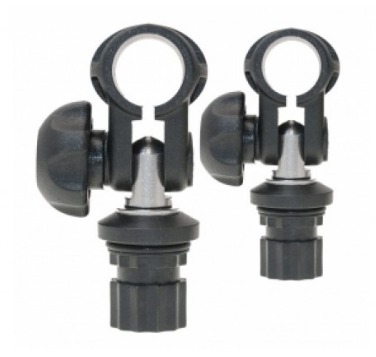 Хомути Borika  Tc022-2 з адаптером для труби діаметром 22мм, фото 1