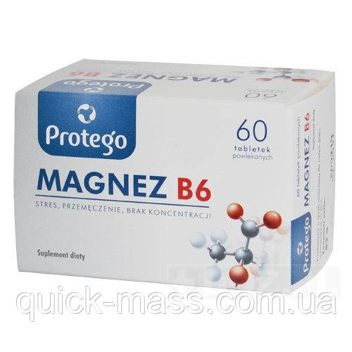 Вітаміни магній В6 Protego Magnez B6 60 tab, фото 1