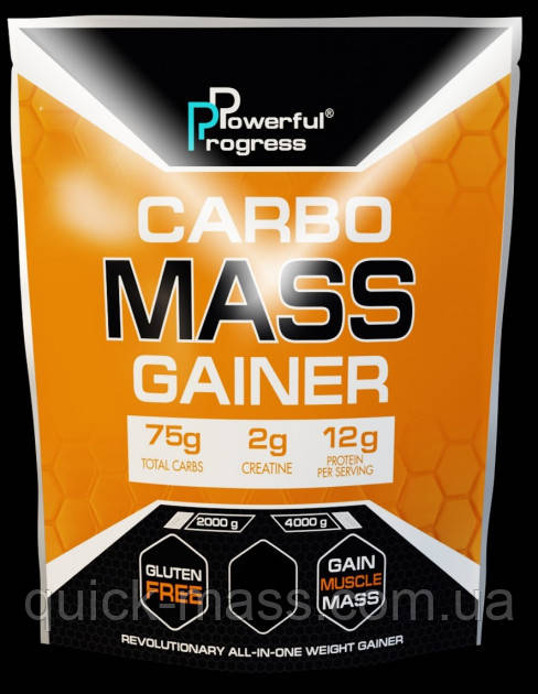 Гейнер Powerful Progress Carbo Mass Gainer 4000 грам