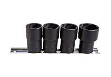 Набір головок 4 одиниць 21 - 27 мм для зняття пошкоджених гайок