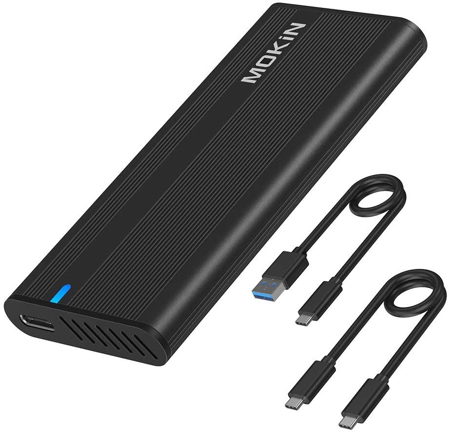 Зовнішній корпус для SSD USB C 3.1 Gen 2 Thunderbolt 3 Підтримка UASP Trim для SSD розміру 2242/2260/2280