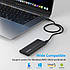 Зовнішній корпус для SSD USB C 3.1 Gen 2 Thunderbolt 3 Підтримка UASP Trim для SSD розміру 2242/2260/2280, фото 4