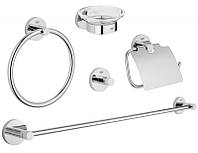 Набор аксессуаров для ванной комнаты GROHE Essentials (5 предметов)