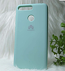 Чохол Silicone Case full для Huawei Y6 Prime 2018 Turquoise, фото 2