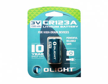 Батарея літієва Olight CR123A 3.0 v 1500mAh (CR123A)