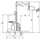 Штабелер річтрак Xilin CQDH20C, фото 3