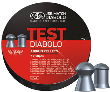 Кулі пневматичні JSB Diabolo Exact Test (002003-350)