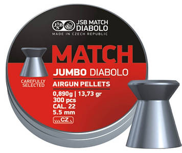 Кулі пневматичні JSB Diabolo Jumbo Match (546250-300)