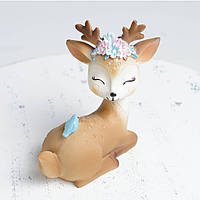 Силіконовий молд Мама оленят з пташкою