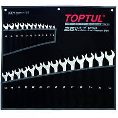 Набір ключів комбінованих 26 шт 6-32 мм TOPTUL Super-Torque GPAW2601
